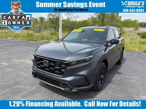 Meteorite Gray Metallic 2023 Honda CR-V Hybrid Sport