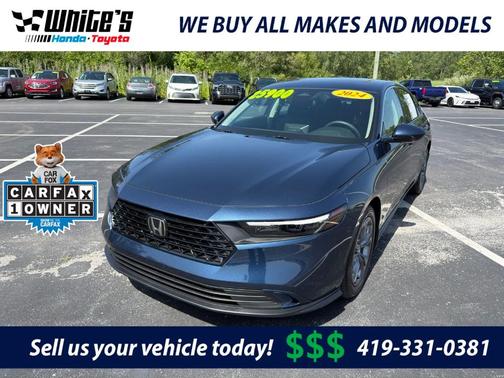 Blue 2024 Honda Accord EX