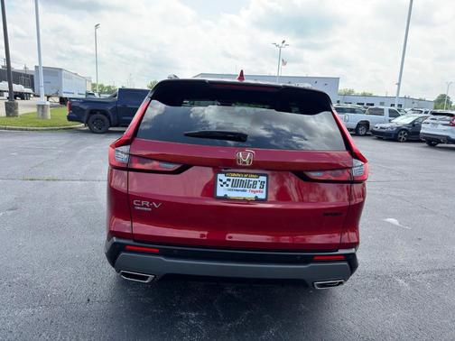 Radiant Red Metallic 2025 Honda CR-V Hybrid Sport-L