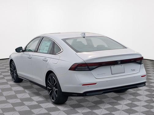 Platinum White Pearl 2026 Honda Accord Hybrid Touring