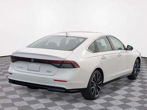 Platinum White Pearl 2026 Honda Accord Hybrid Touring