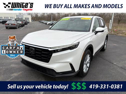 White 2024 Honda CR-V EX-L