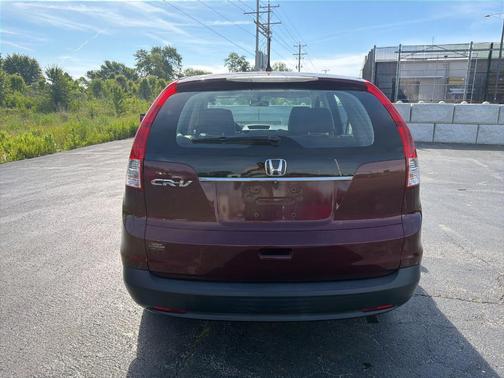 Burgundy 2014 Honda CR-V LX
