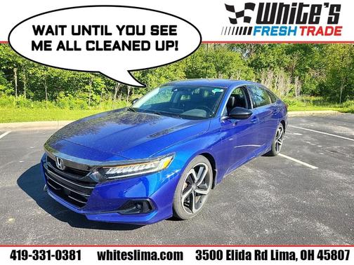 Still Night Pearl 2021 Honda Accord Sport SE