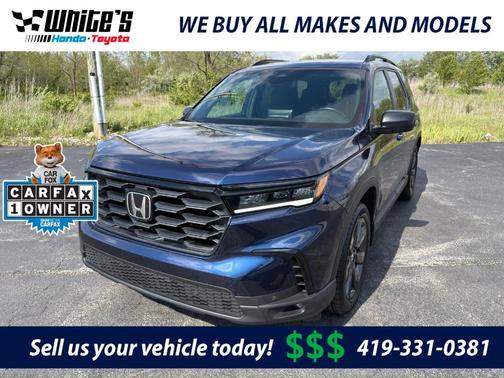 Obsidian Blue Pearl 2025 Honda Pilot Sport