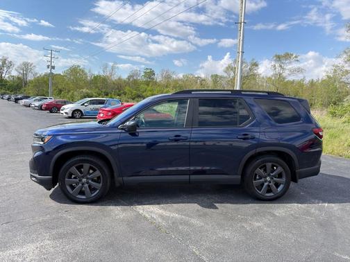Obsidian Blue Pearl 2025 Honda Pilot Sport