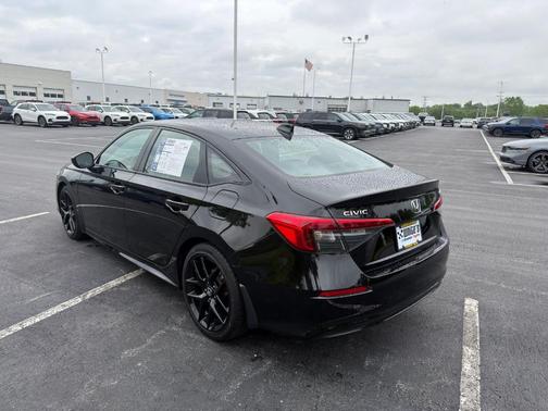 Black 2024 Honda Civic Sport