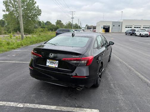 Black 2024 Honda Civic Sport