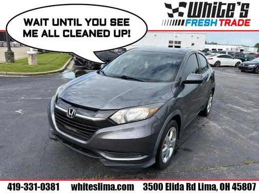 Gray 2016 Honda HR-V LX