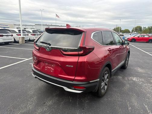 Red 2022 Honda CR-V EX-L