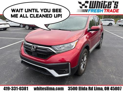 Red 2022 Honda CR-V EX-L
