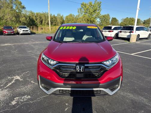 Red 2022 Honda CR-V EX-L
