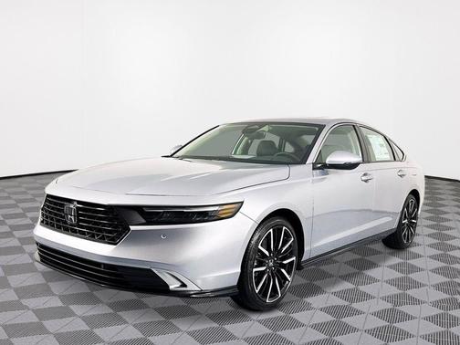 Silver Metallic 2026 Honda Accord Hybrid Touring