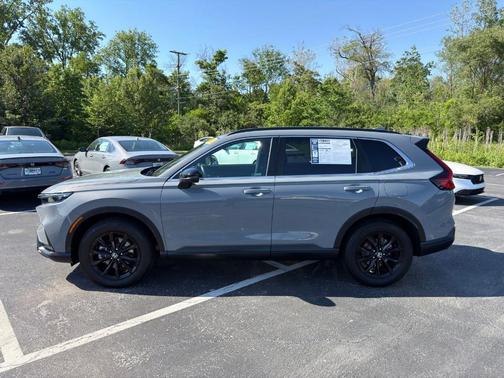 Gray 2024 Honda CR-V Hybrid Sport