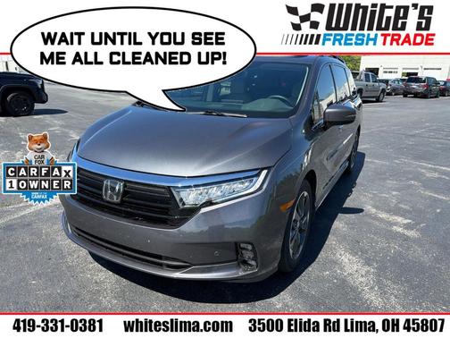 Gray 2024 Honda Odyssey Elite