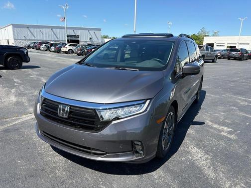 Gray 2024 Honda Odyssey Elite