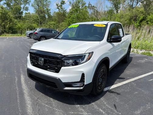 Platinum White Pearl 2026 Honda Ridgeline Black Edition