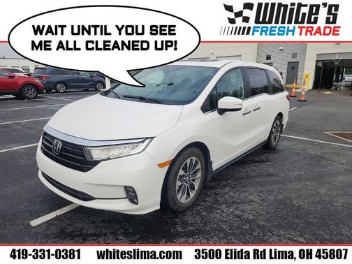White 2024 Honda Odyssey EX-L