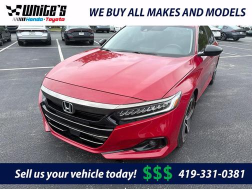 San Marino Red 2021 Honda Accord Sport SE