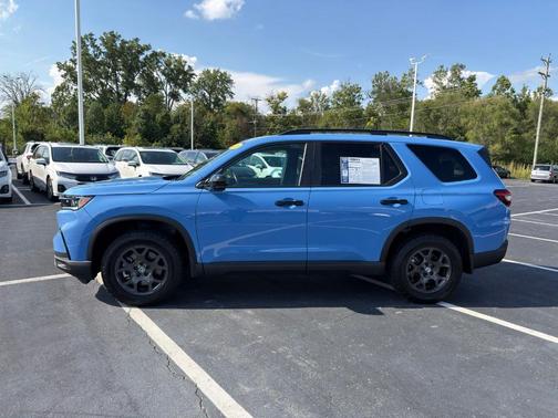 Blue 2024 Honda Pilot TrailSport