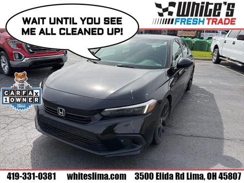 Black 2023 Honda Civic Sport
