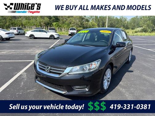 Black 2015 Honda Accord EX-L
