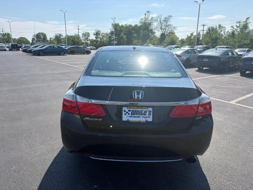 Black 2015 Honda Accord EX-L