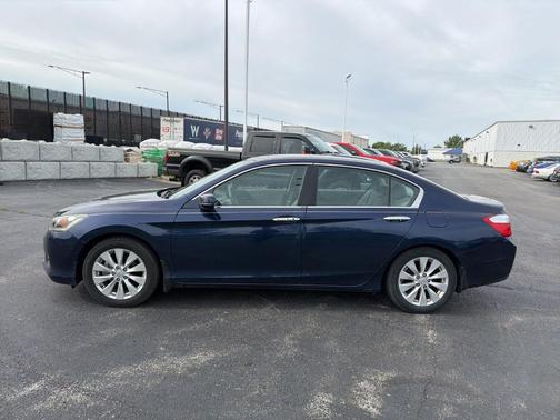 Blue 2014 Honda Accord EX