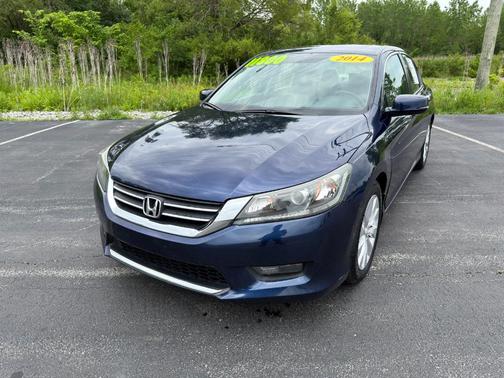 Blue 2014 Honda Accord EX