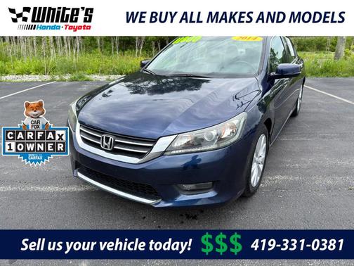Blue 2014 Honda Accord EX