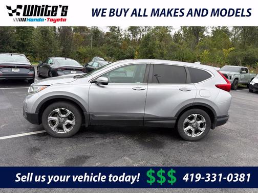 Silver 2019 Honda CR-V EX