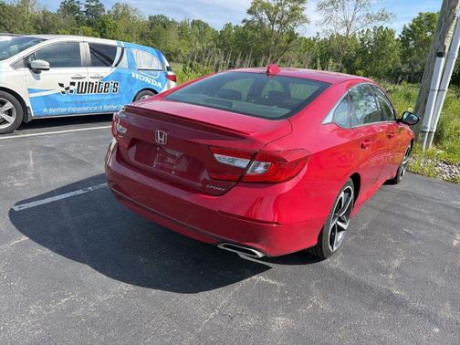Red 2019 Honda Accord Sport