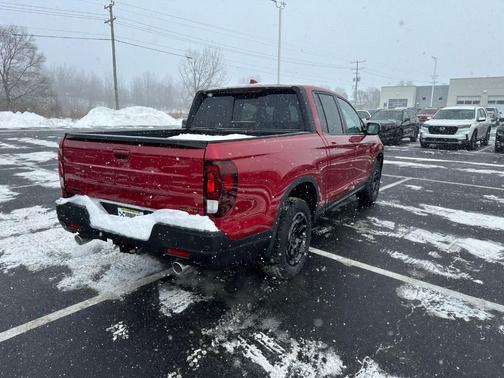 Radiant Red Metallic II 2026 Honda Ridgeline TrailSport+