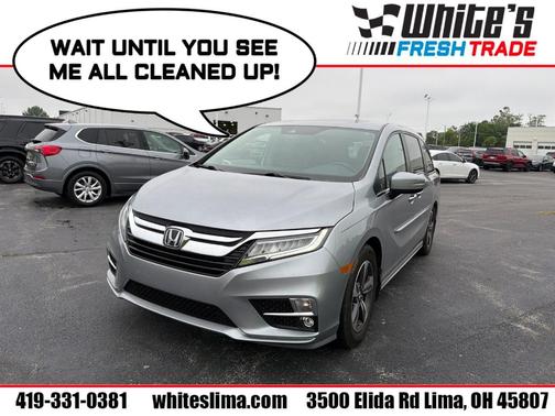 Silver 2019 Honda Odyssey Touring