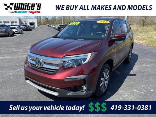 Deep Scarlet Pearl 2019 Honda Pilot EX-L