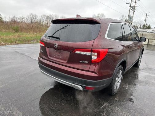 Scarlet Red 2019 Honda Pilot EX-L