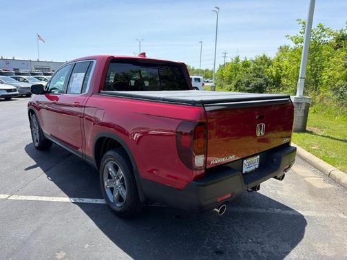 Red 2022 Honda Ridgeline RTL