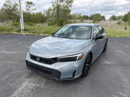 Gray 2025 Honda Civic Sport