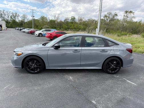 Gray 2025 Honda Civic Sport