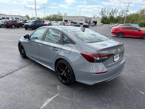 Gray 2025 Honda Civic Sport