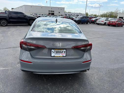 Gray 2025 Honda Civic Sport
