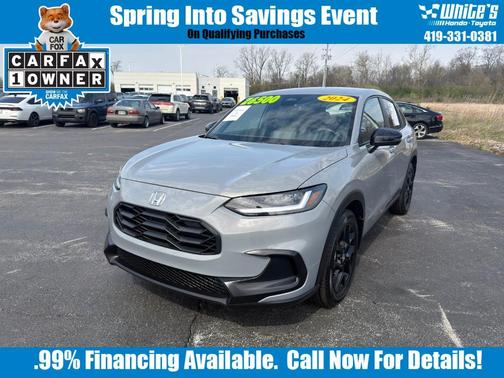 Urban Gray Pearl 2024 Honda HR-V Sport