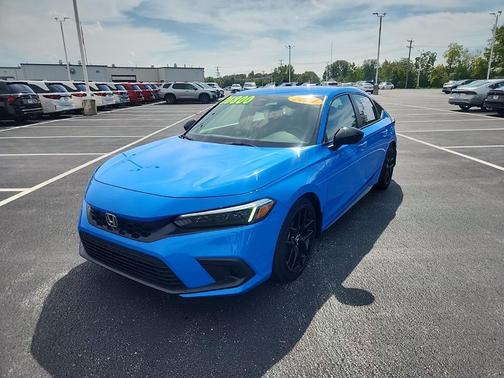 Boost Blue Pearl 2024 Honda Civic Sport