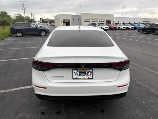 Platinum White 2024 Honda Accord EX