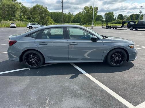 Gray 2026 Honda Civic Sport