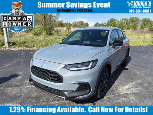 Urban Gray Pearl 2024 Honda HR-V Sport
