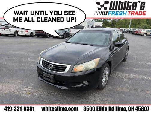 Black 2010 Honda Accord EX-L