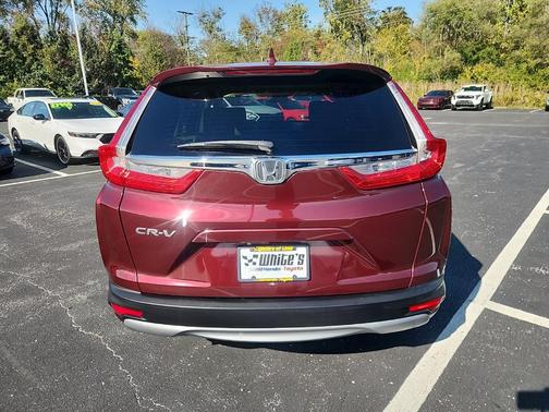 Maroon 2017 Honda CR-V EX