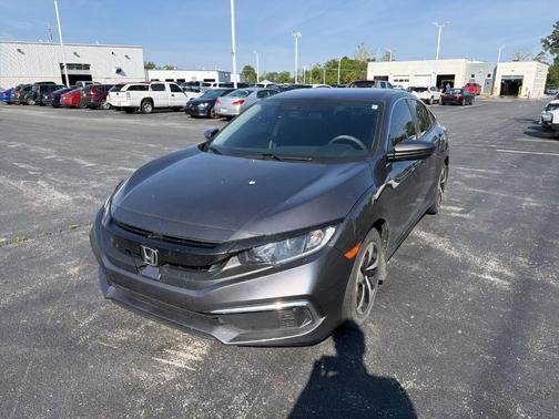 Gray 2019 Honda Civic LX