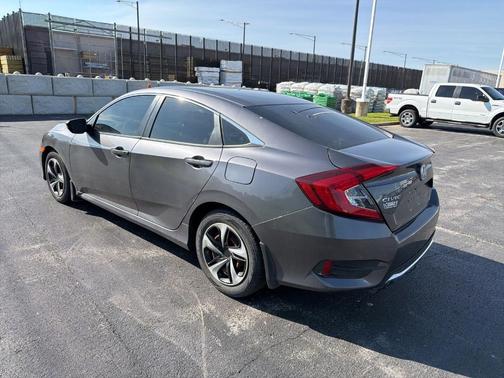 Gray 2019 Honda Civic LX